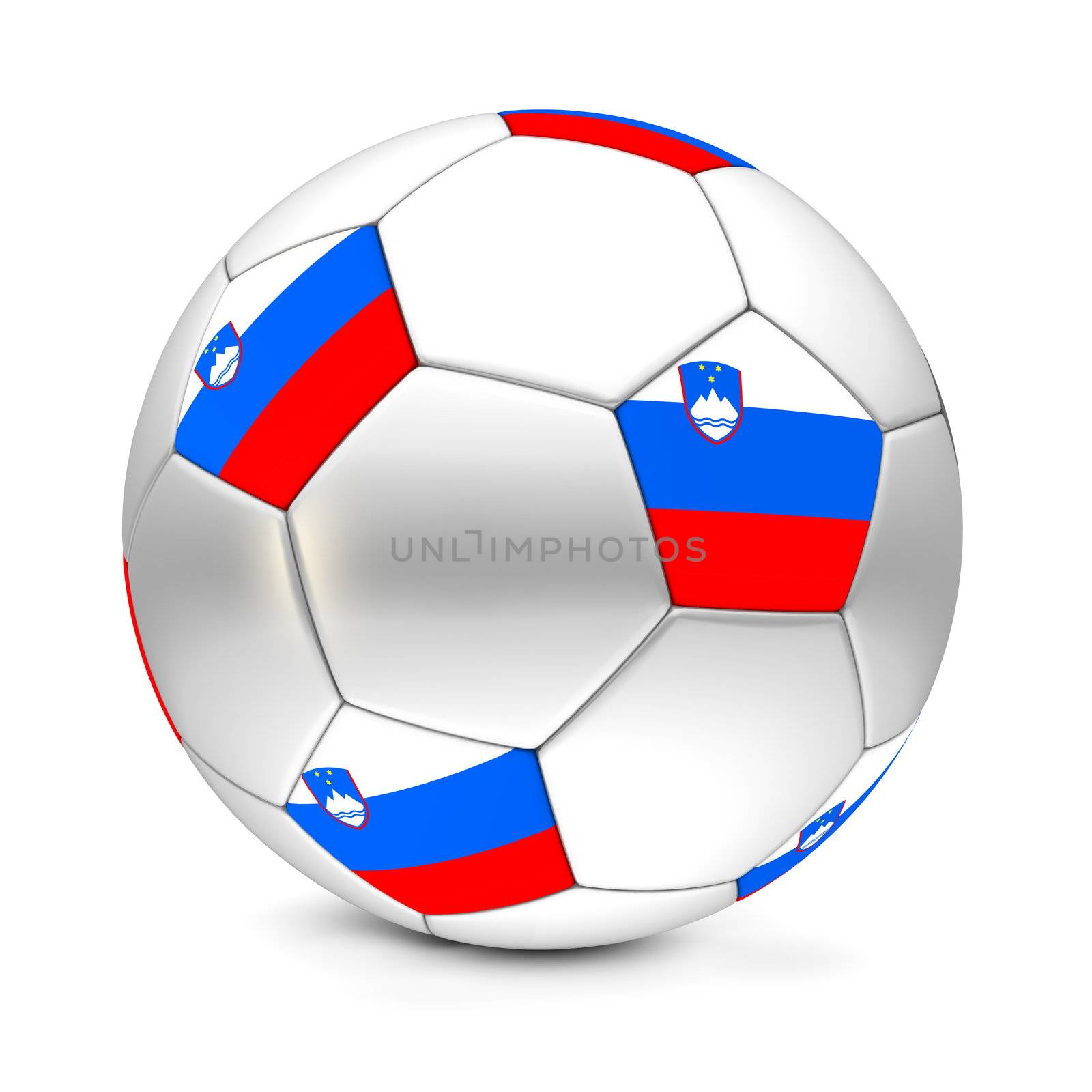 Soccer Ball/Football Slovenia by PixBox