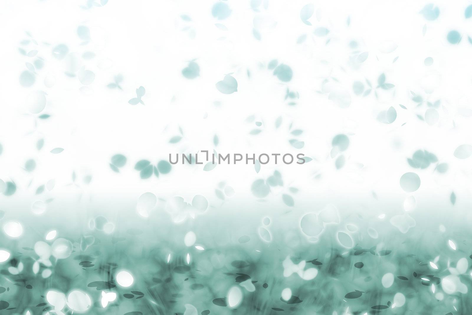 A Nostalgic Sweet Memory Falling Leaf Abstract