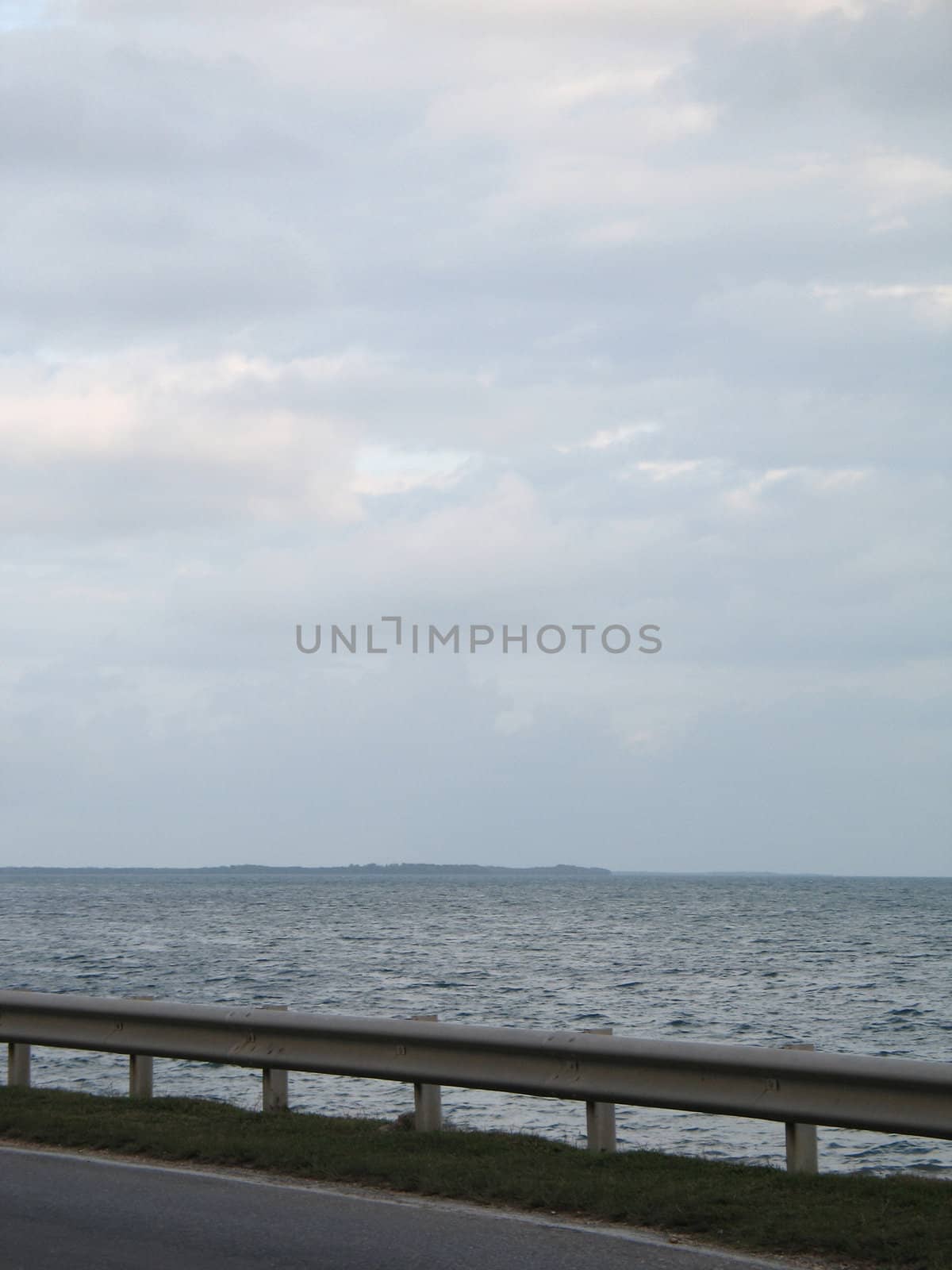 blue tropical ocean view