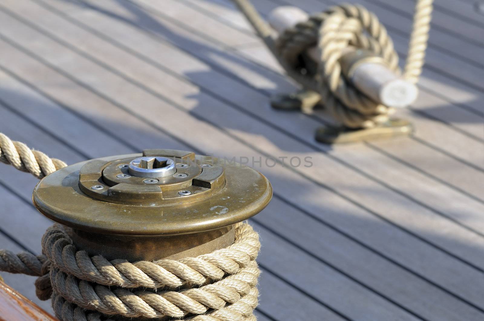 Sailboat deck by lebanmax