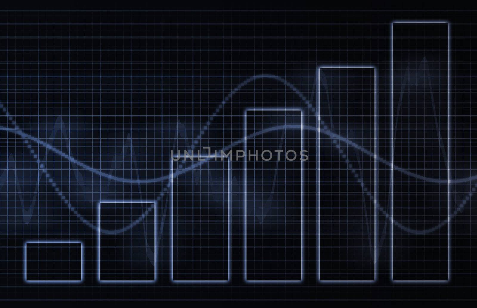 Business Charts Concept Diagram as a Abstract