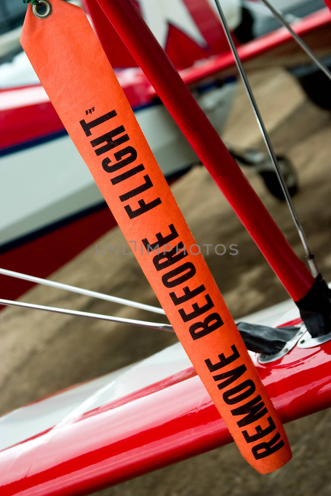remove before flight  aviation safety tape