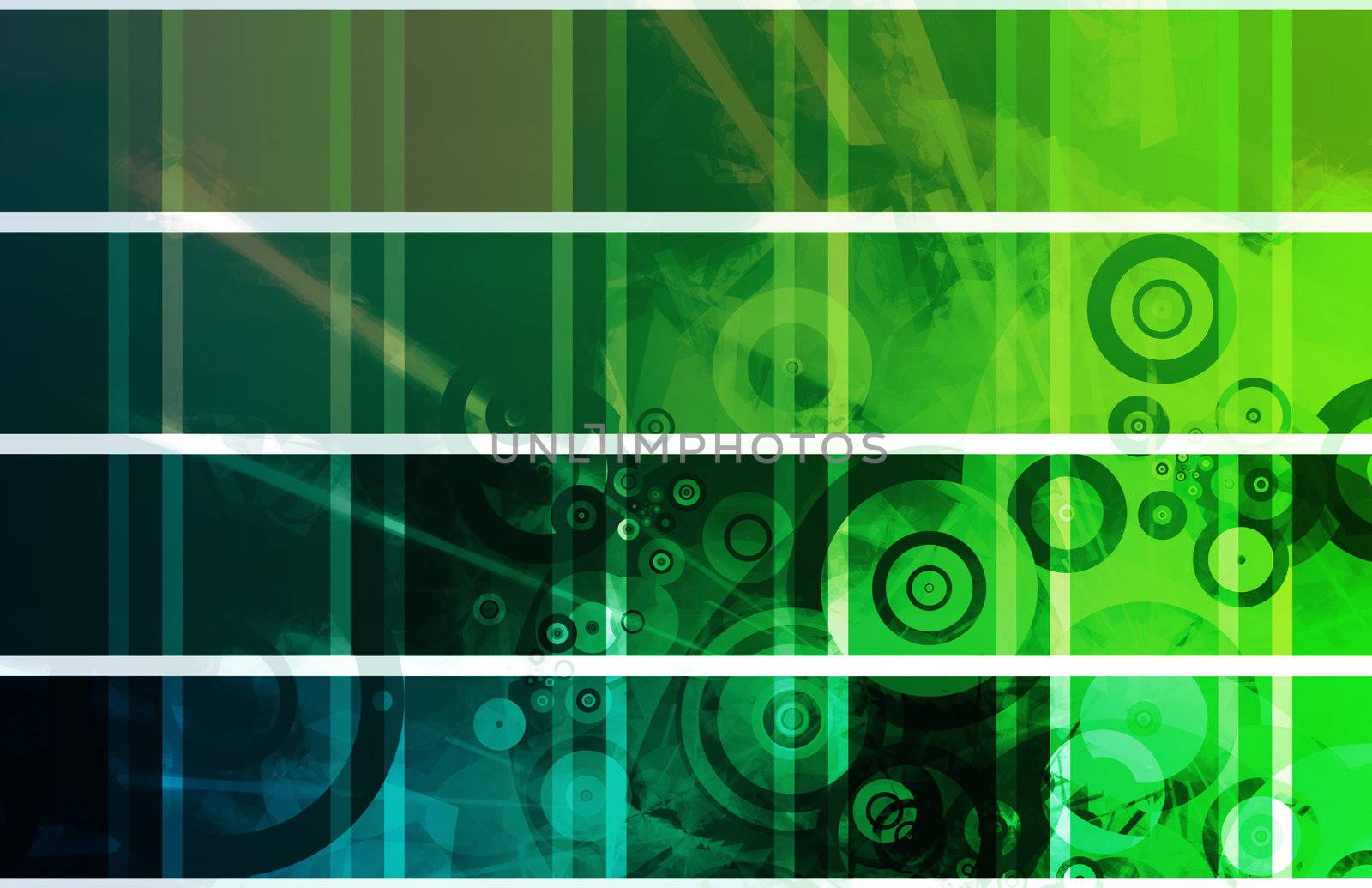 Colorful and Cool Website Design Elements Clip Art