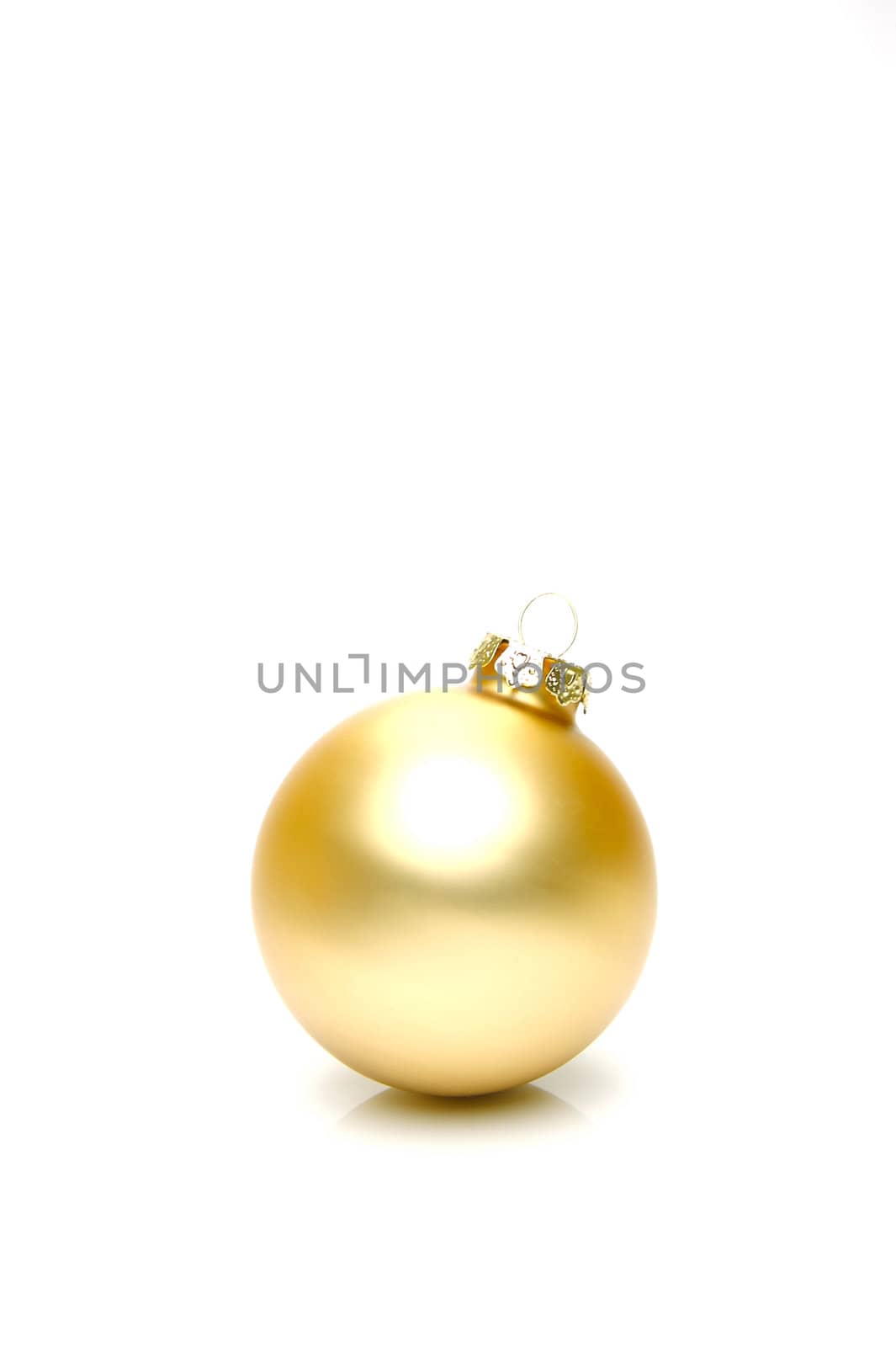 Christmas decorations isolated on a white background