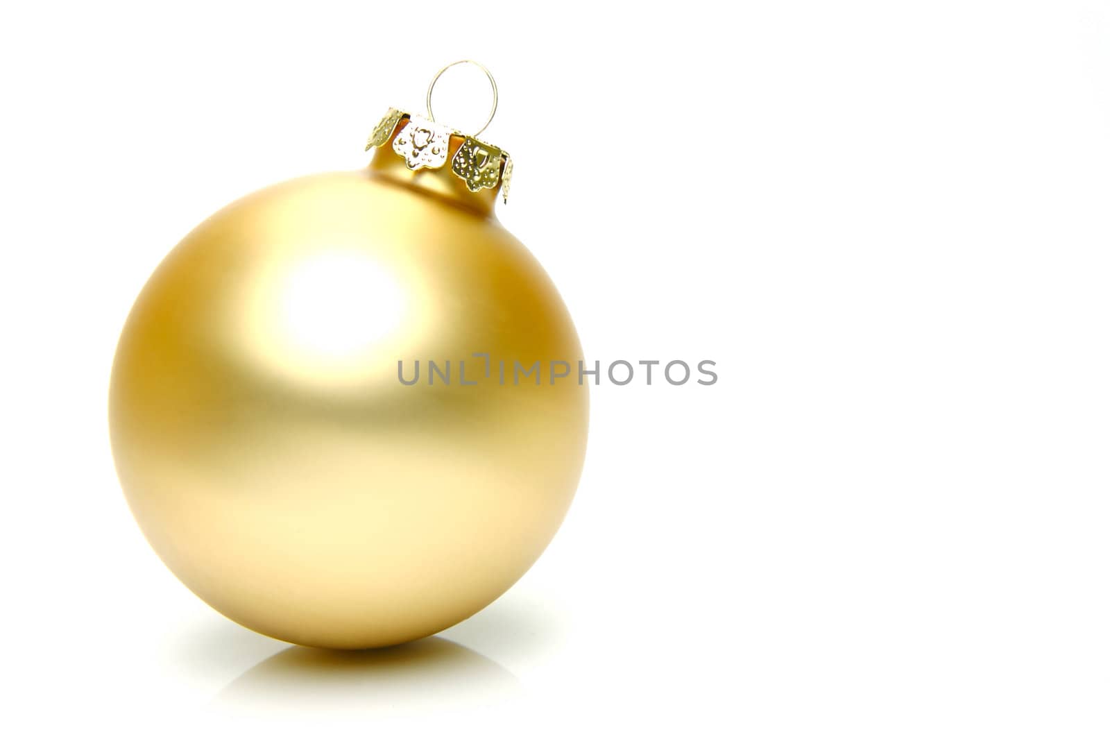 Christmas decorations isolated on a white background