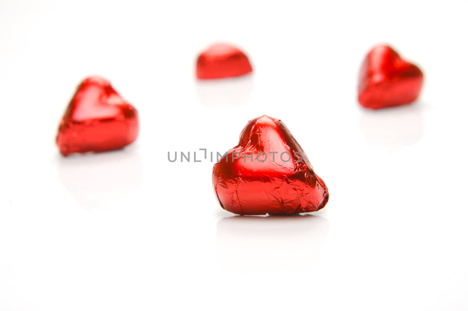Chocolate Love Hearts by Kitch