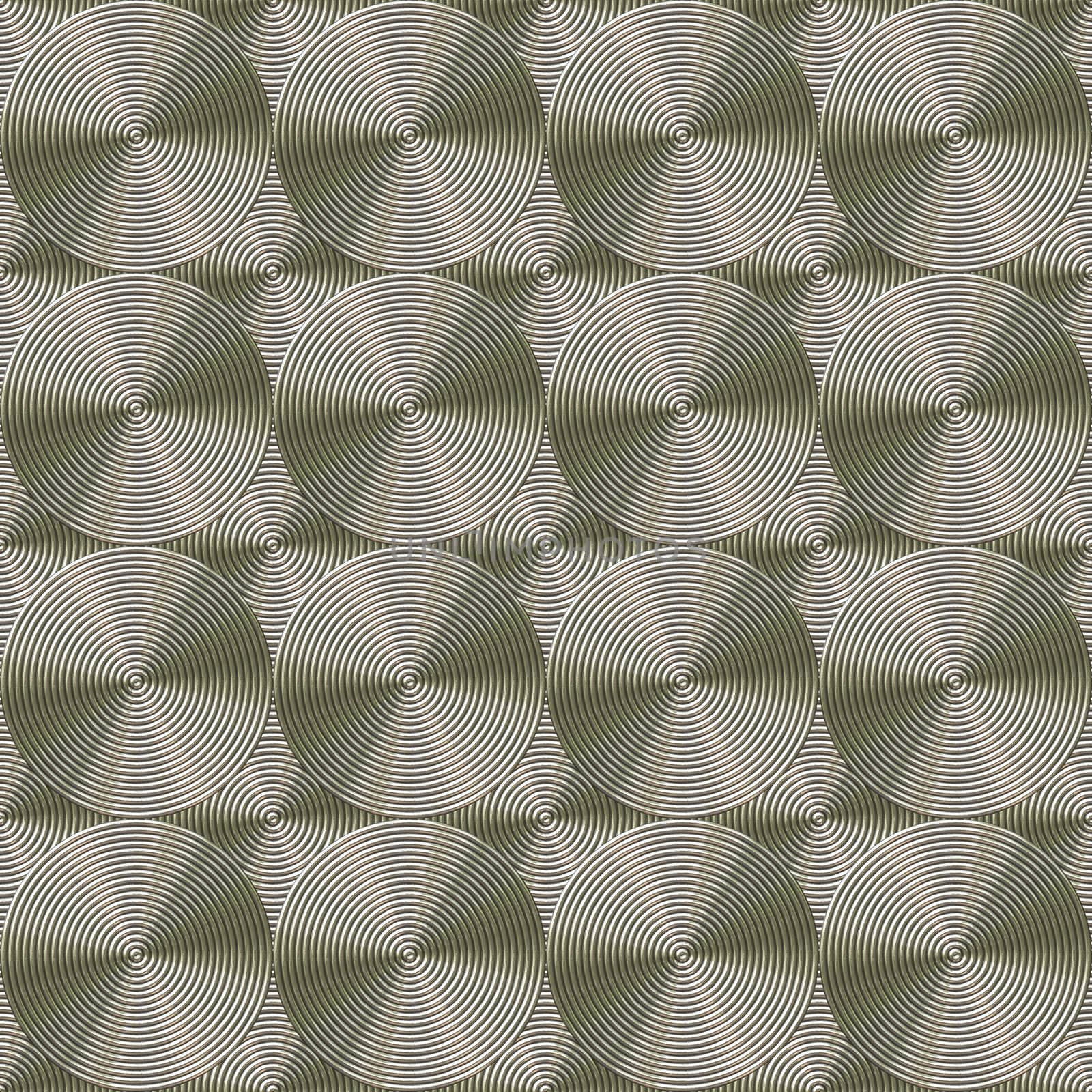golden metallic rolls background, tiles seamless as a pattern