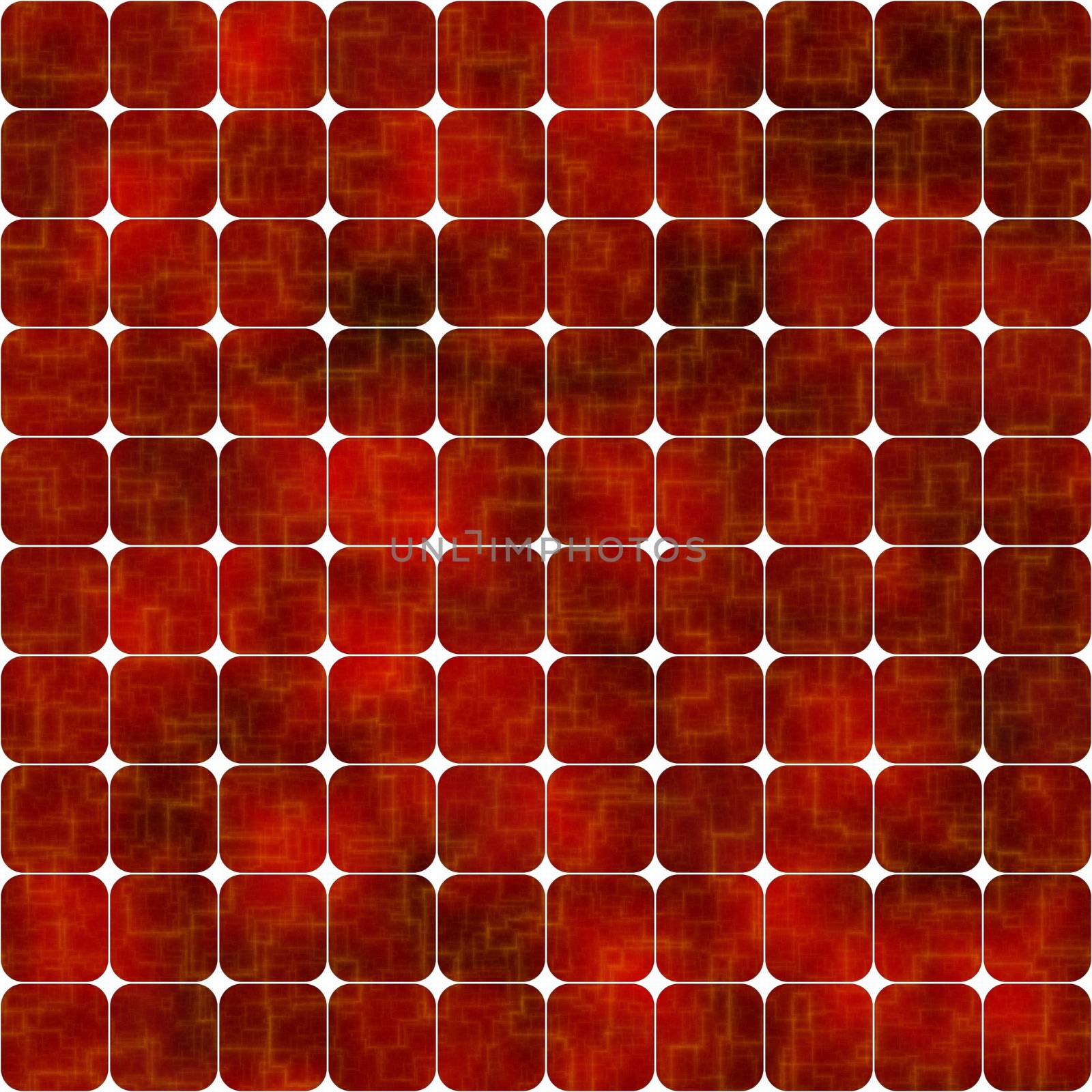 red solar cells background, tiles seamlessly as a pattern