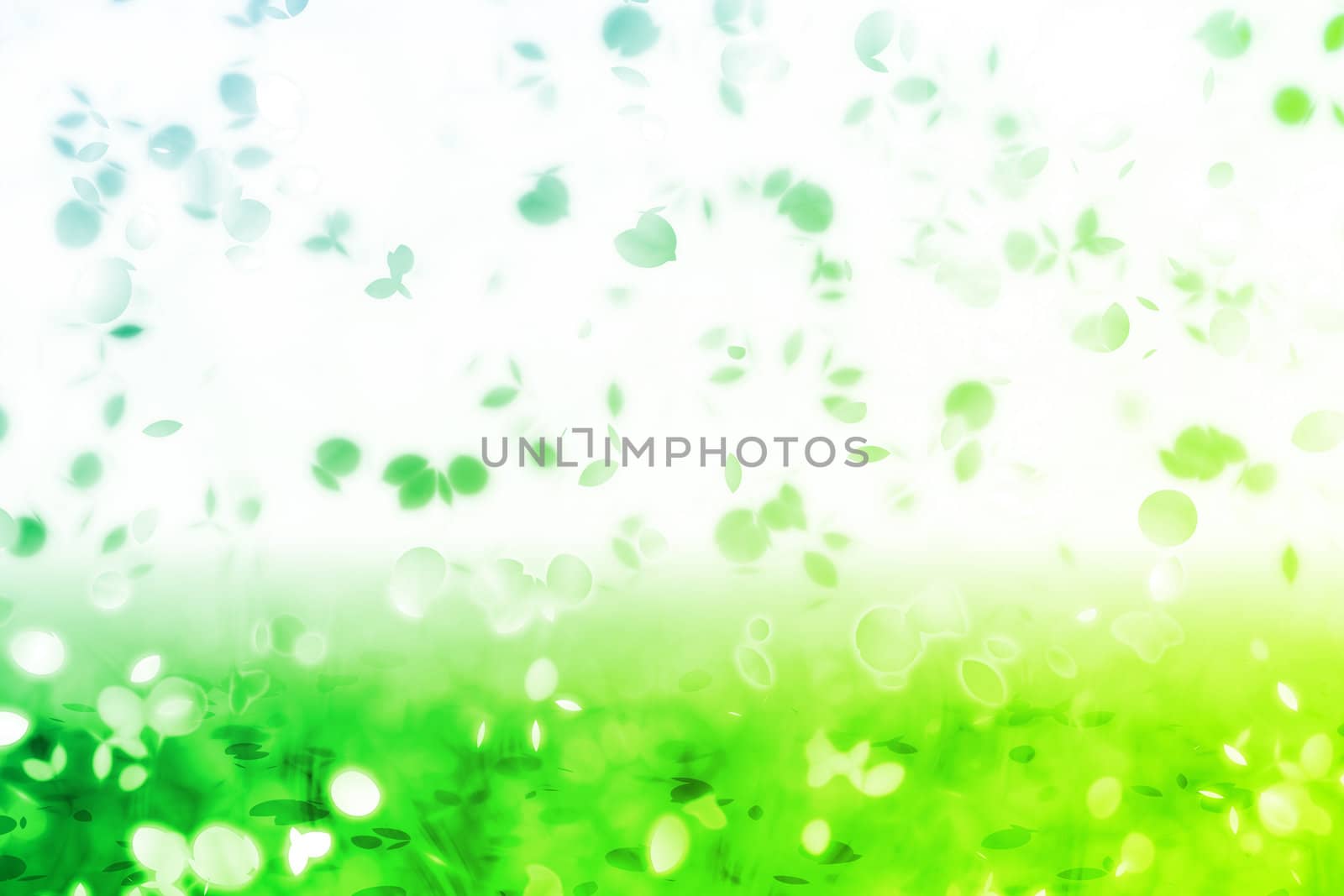 A Soft Falling Leaves Abstract Background Art
