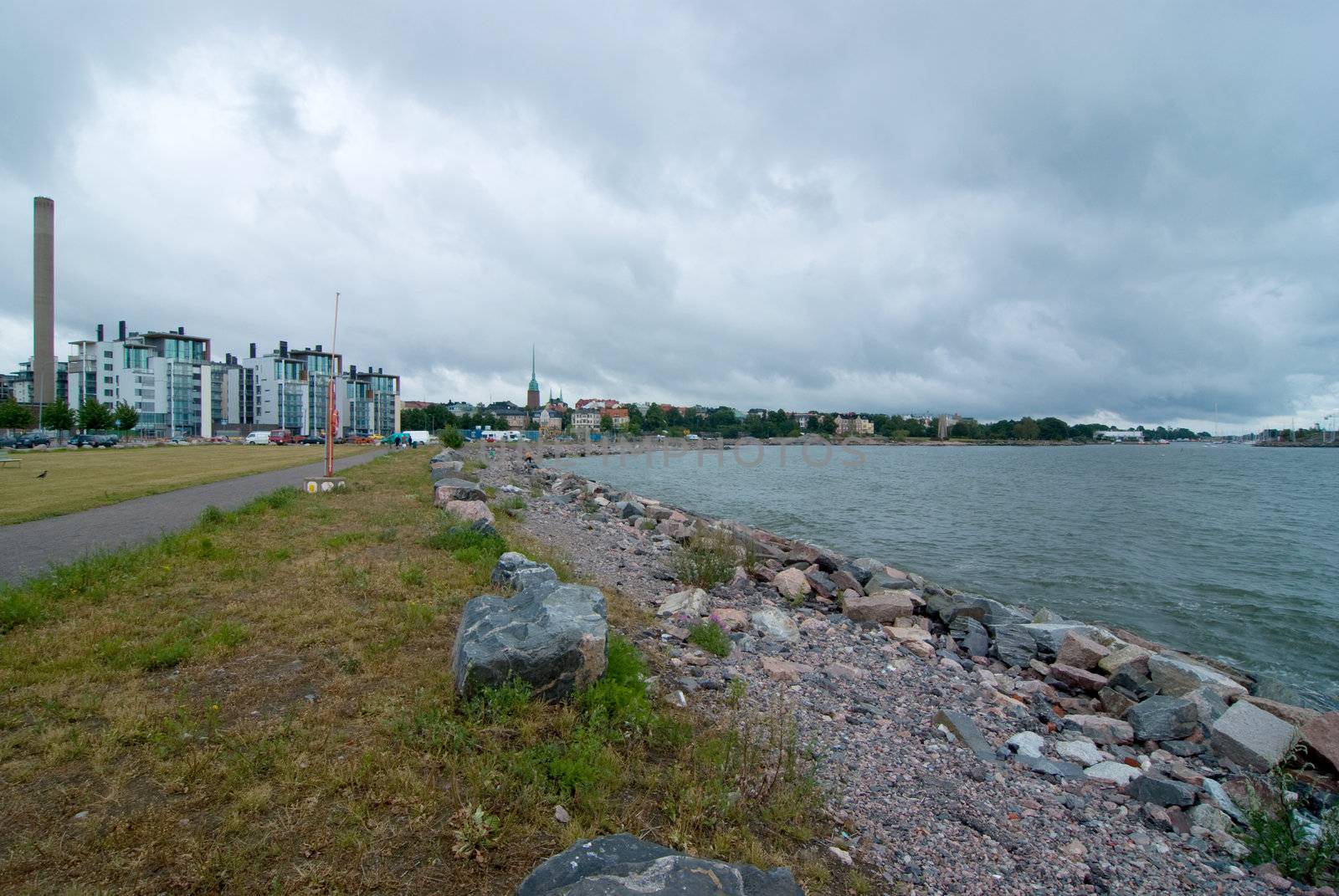 Coast of the Finnish gulf (Helsinki) by kromeshnik