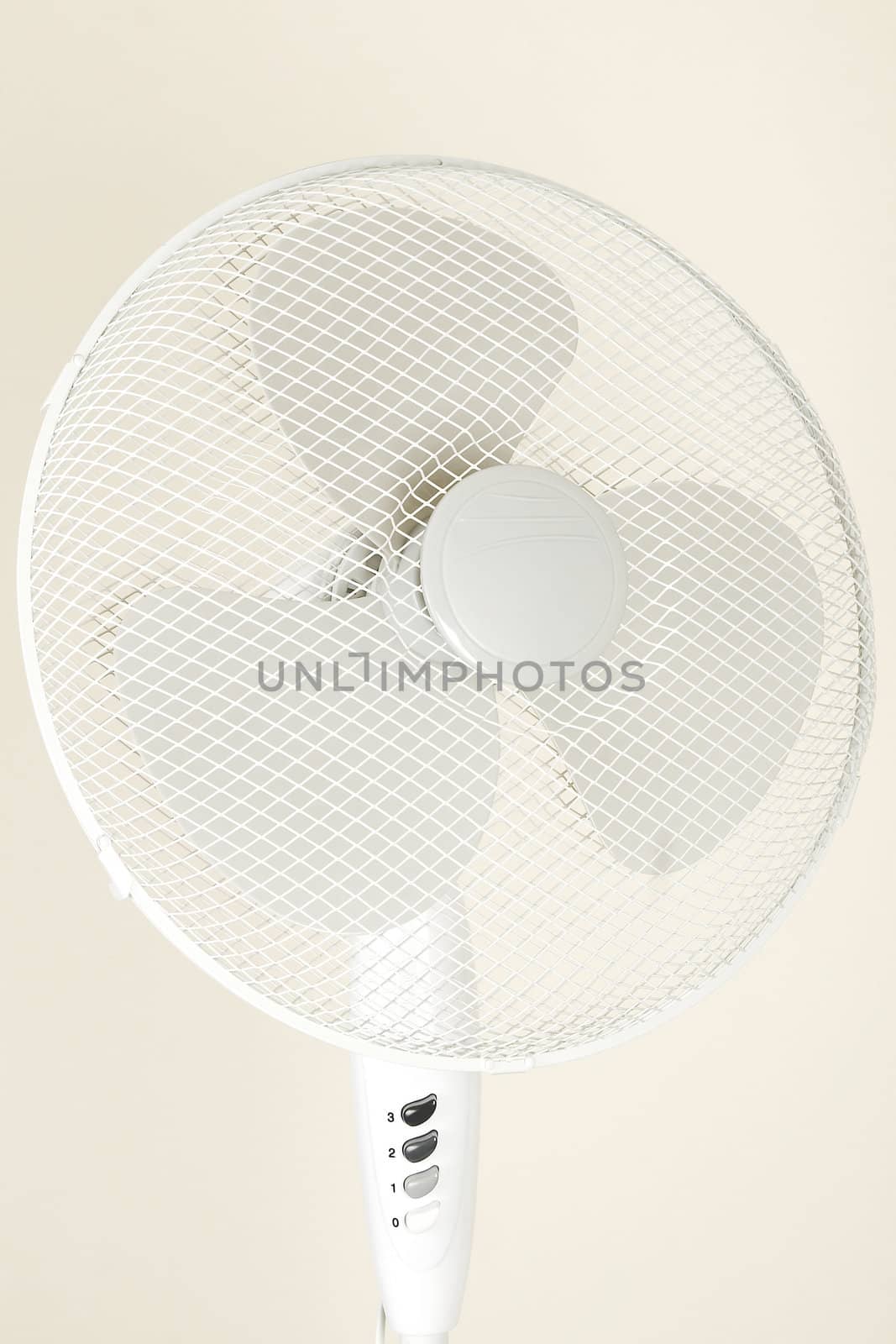 isolated fan, ventilator for hot summer days