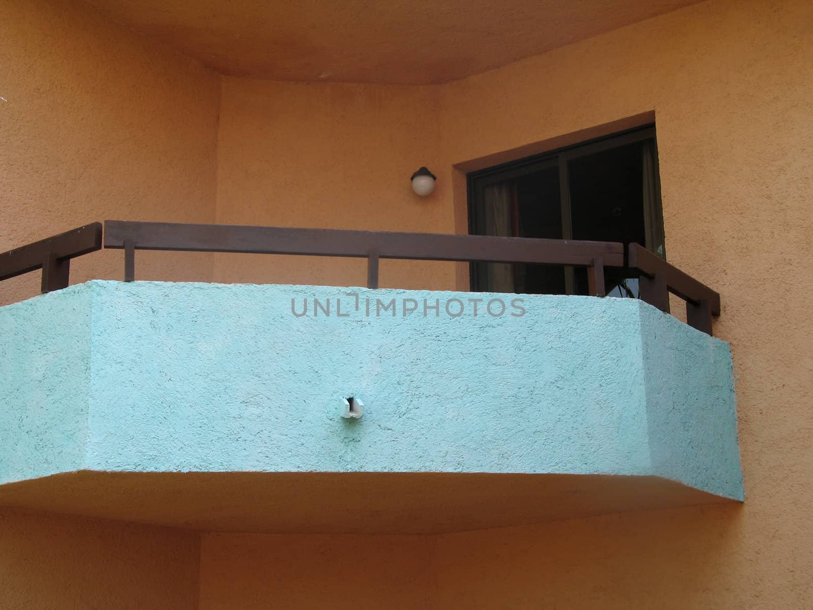 turquoise resort balcony