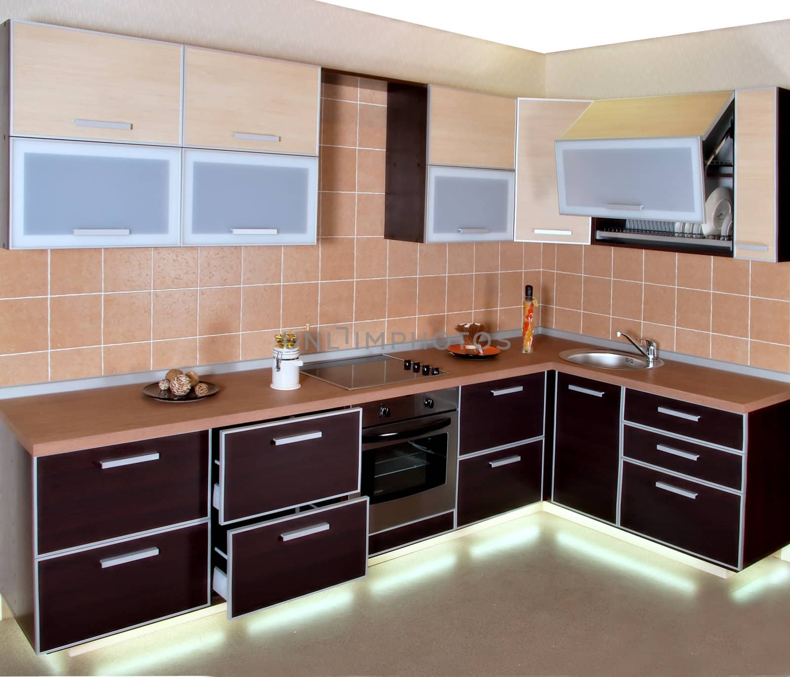 Modern kitchen interior by palomnik