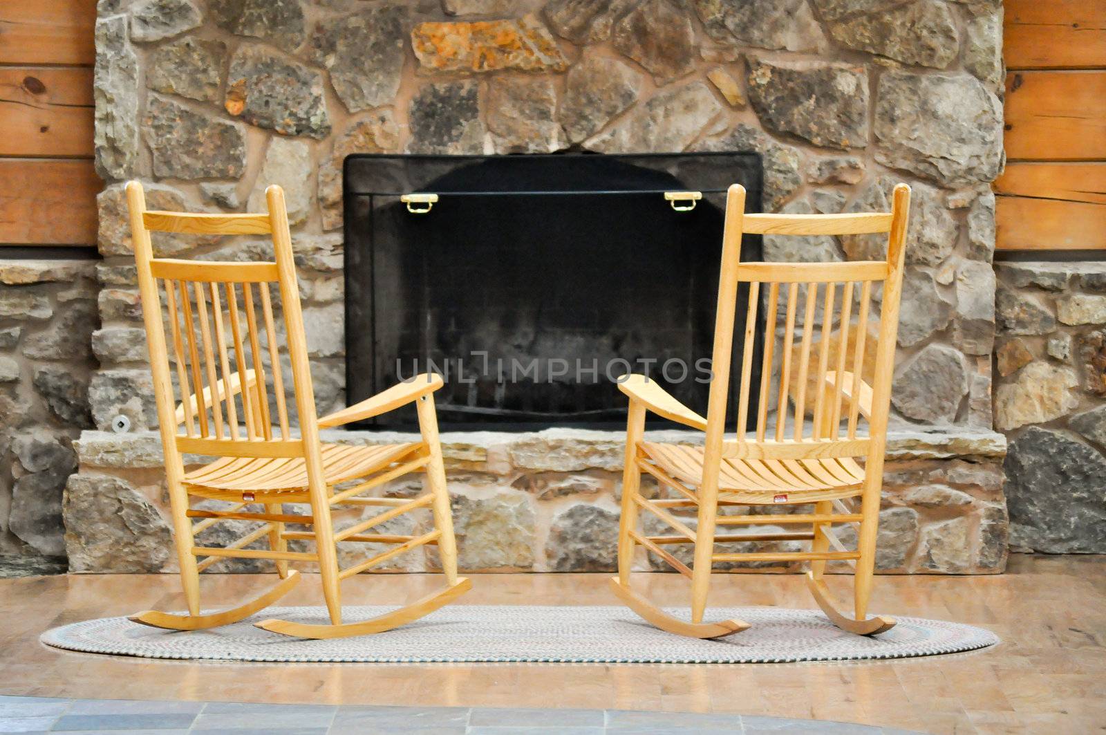 Chairs by the Hearth by RefocusPhoto
