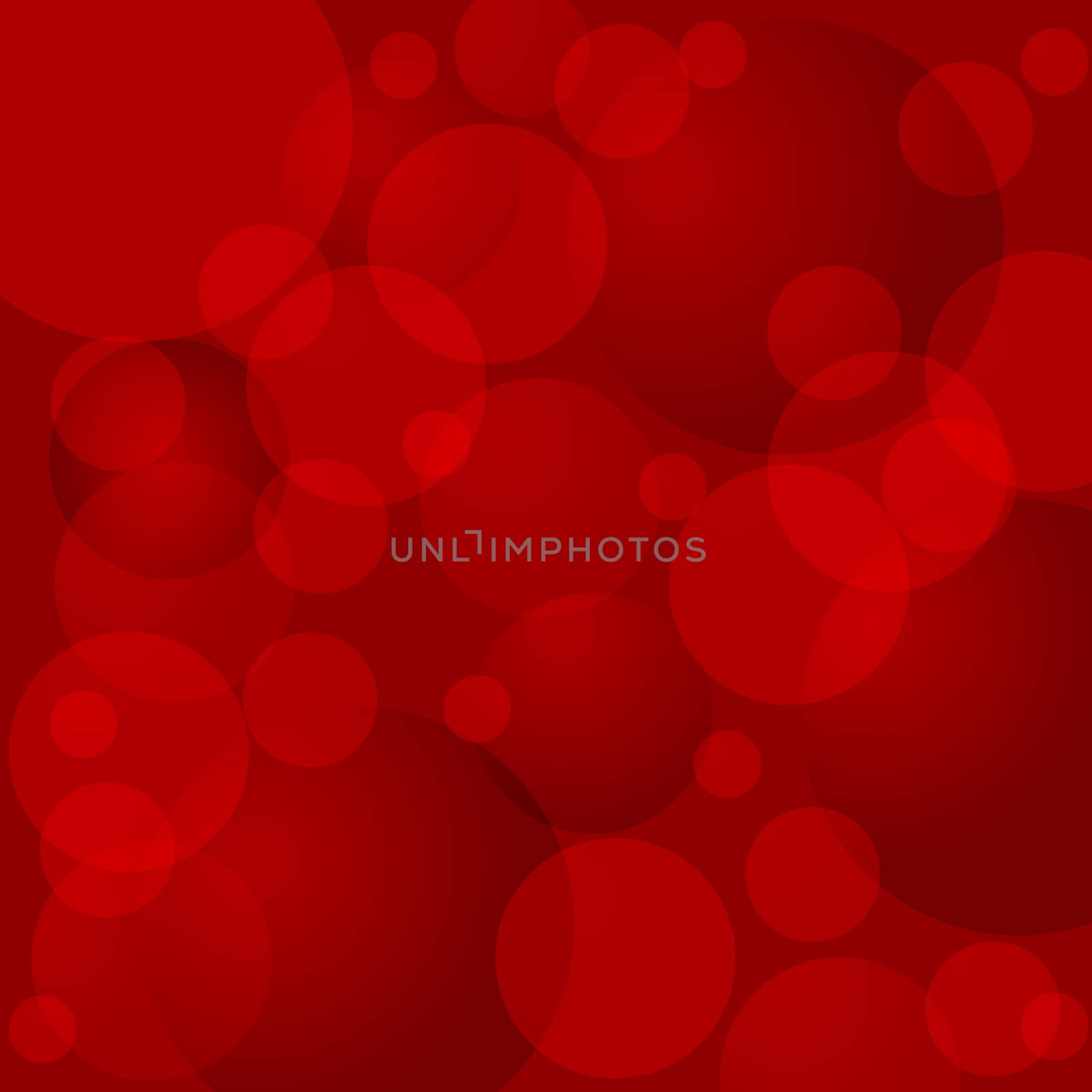 Background with red circles