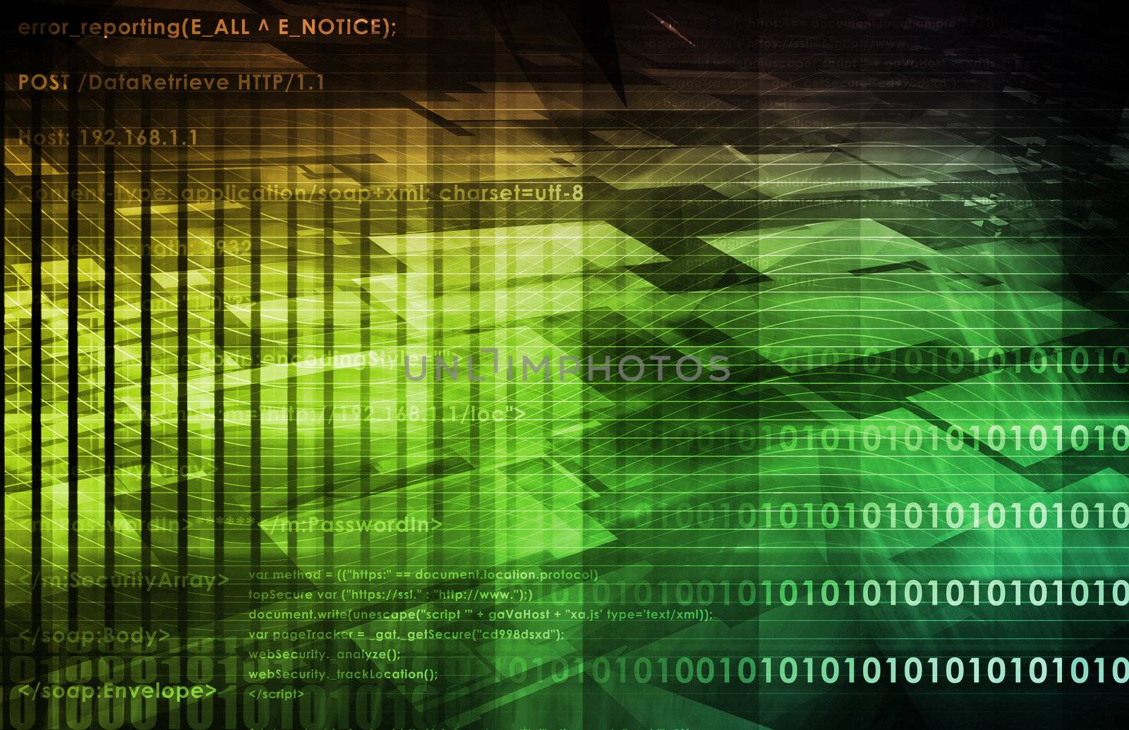 Securi Network Data of the World Background