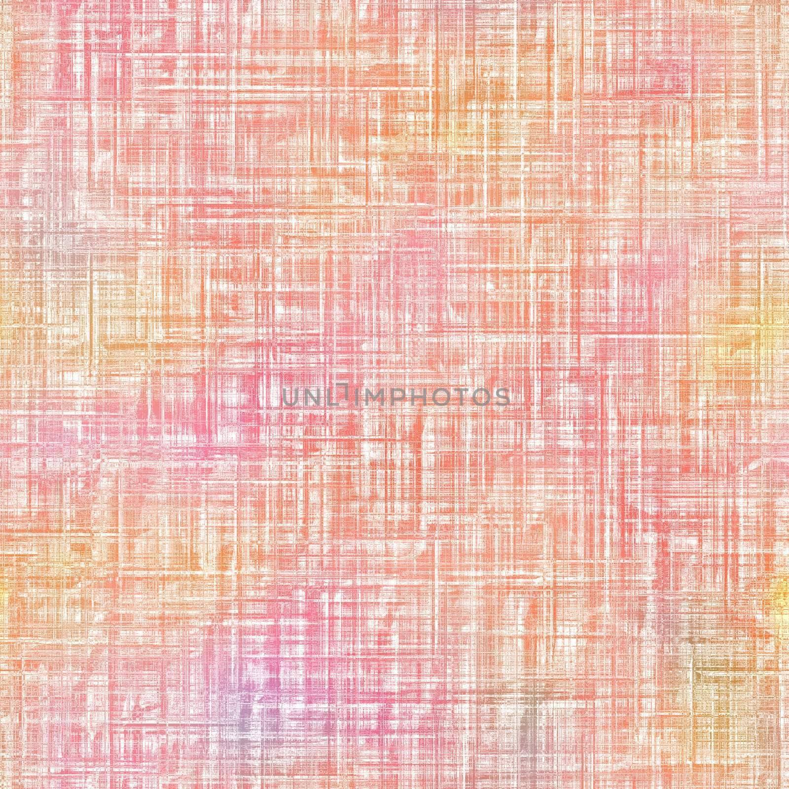 abstract texture of sketched red to orange lines 