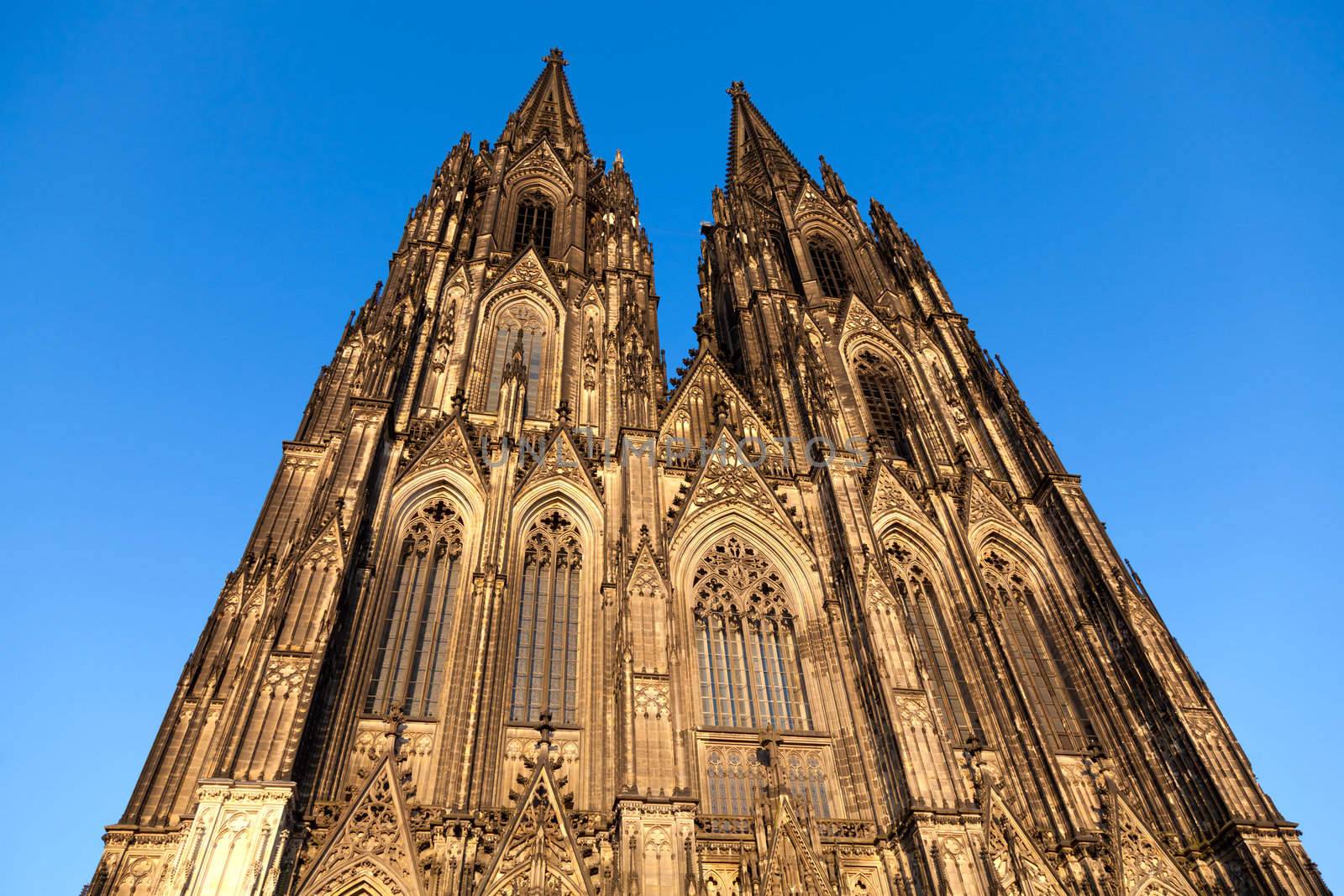 Gothic Cathedral in Cologne, Germany.