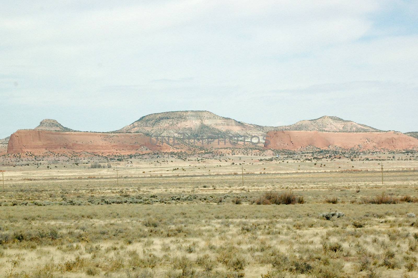 Hills in the desert