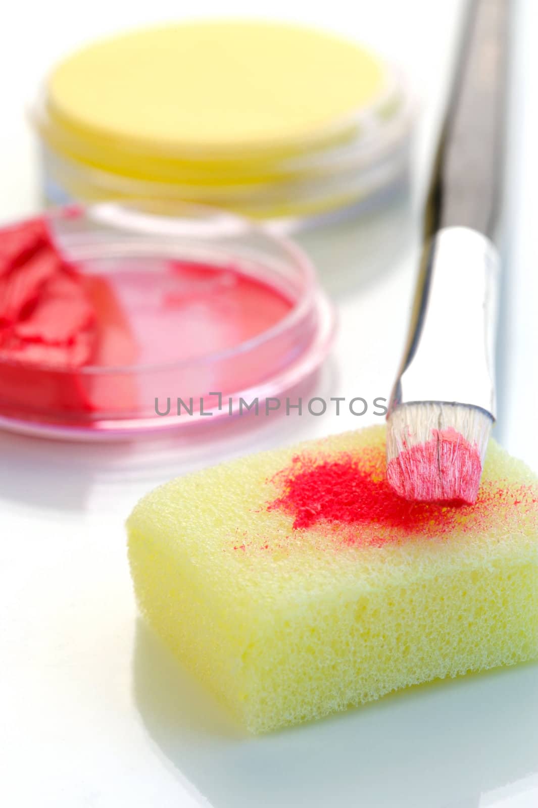 Craft Items isolated on a white background