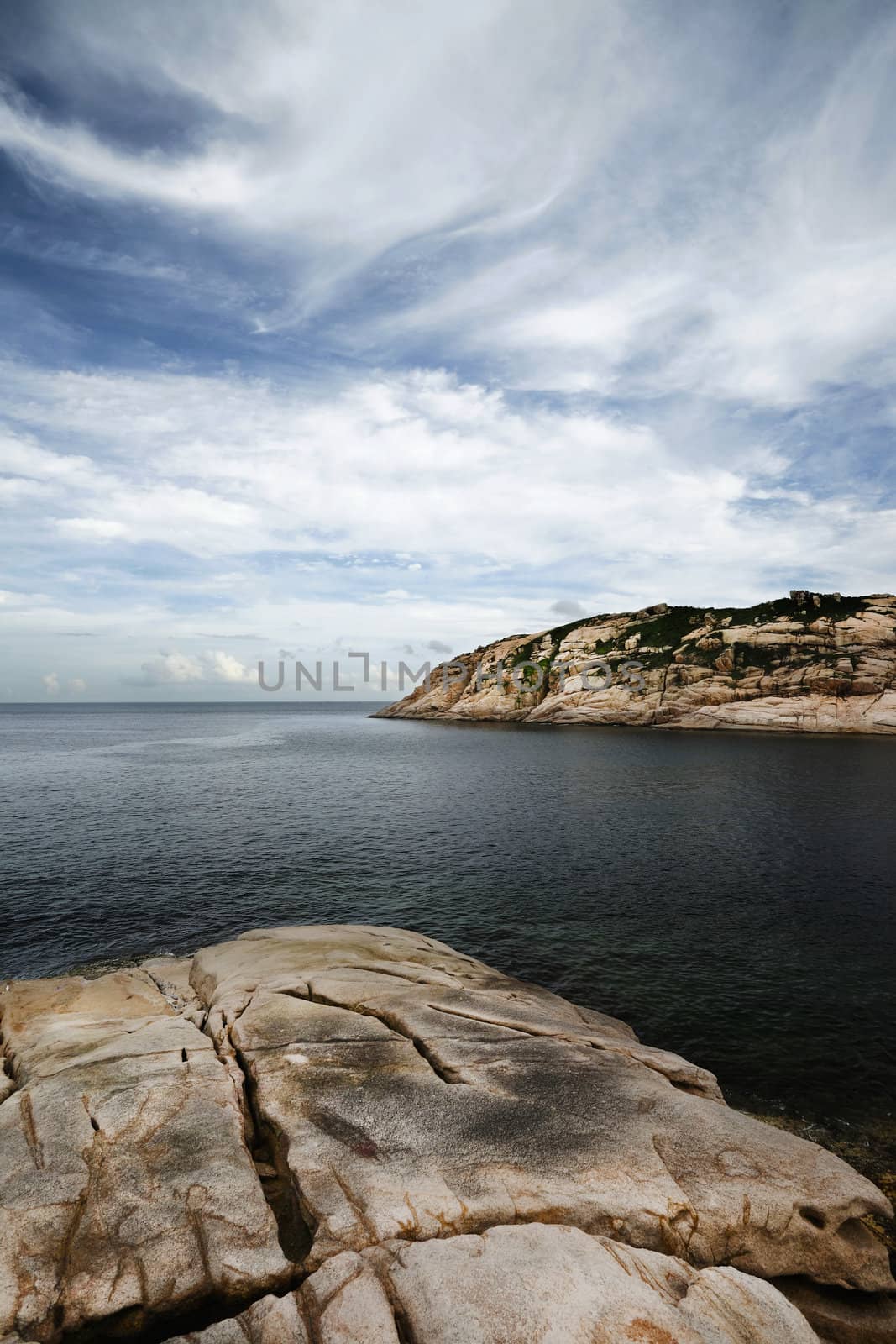 shek o coast in Hong Kong