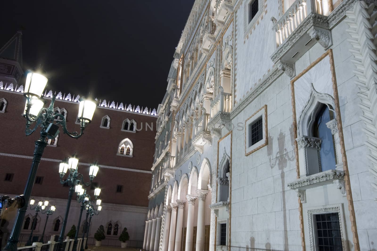 it is a street of europe style in macau