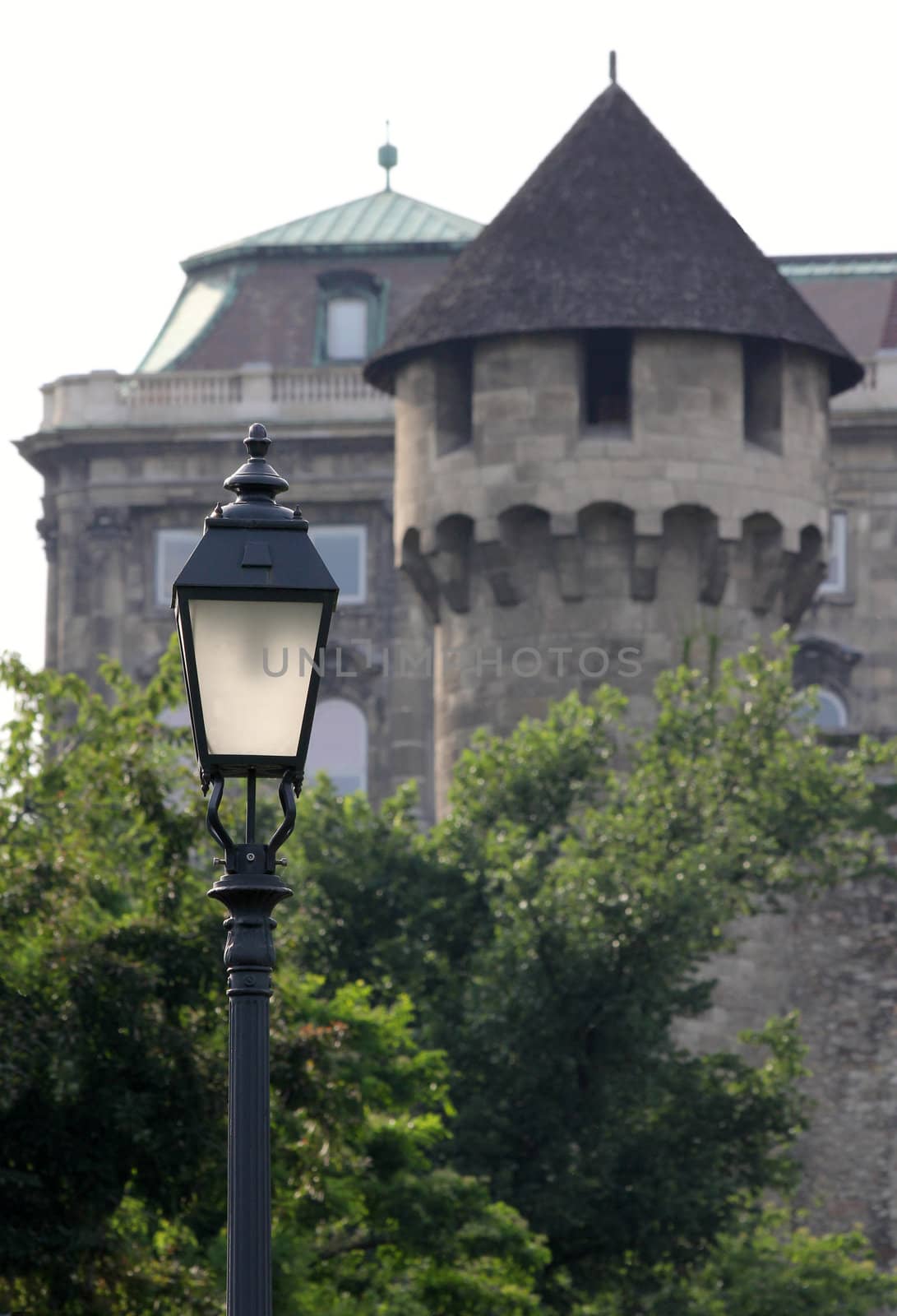 Buda Castle, and a bastion of light.