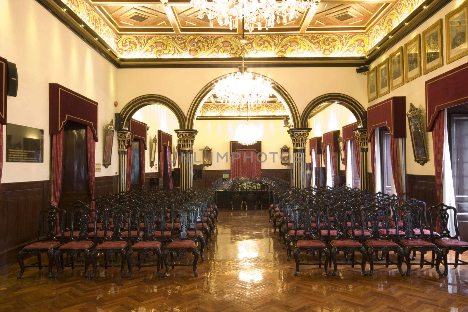 beautiful auditorium hall in macau by cozyta