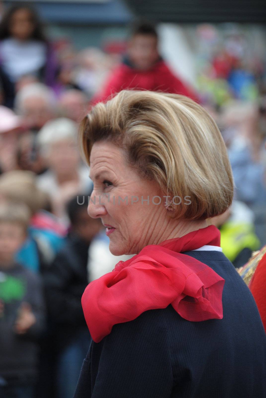 queen Sonja in Bergen june 2010