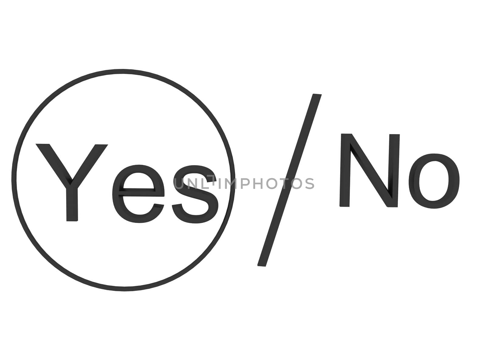yes no options by imagerymajestic