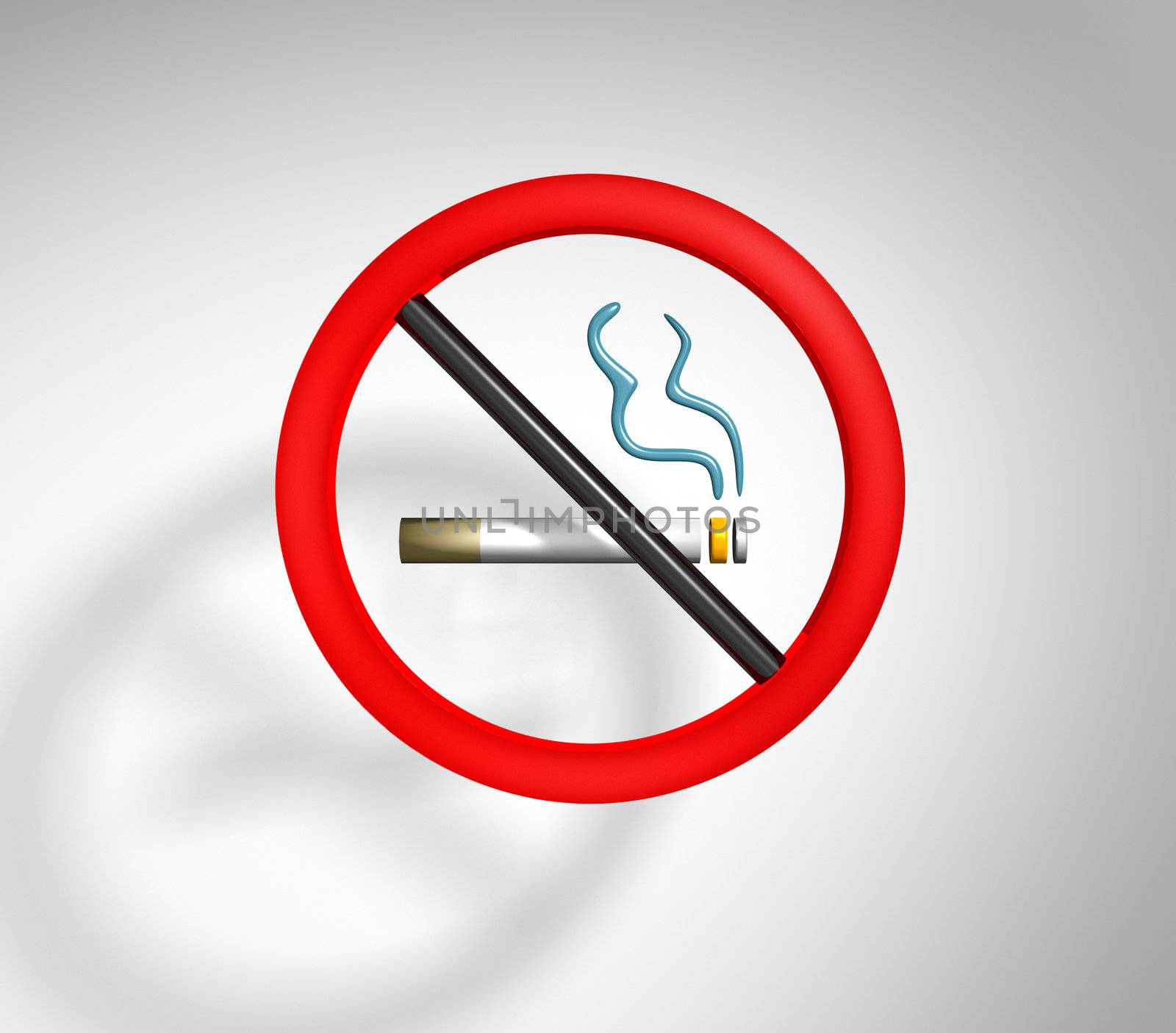 An image of a not smoking sign