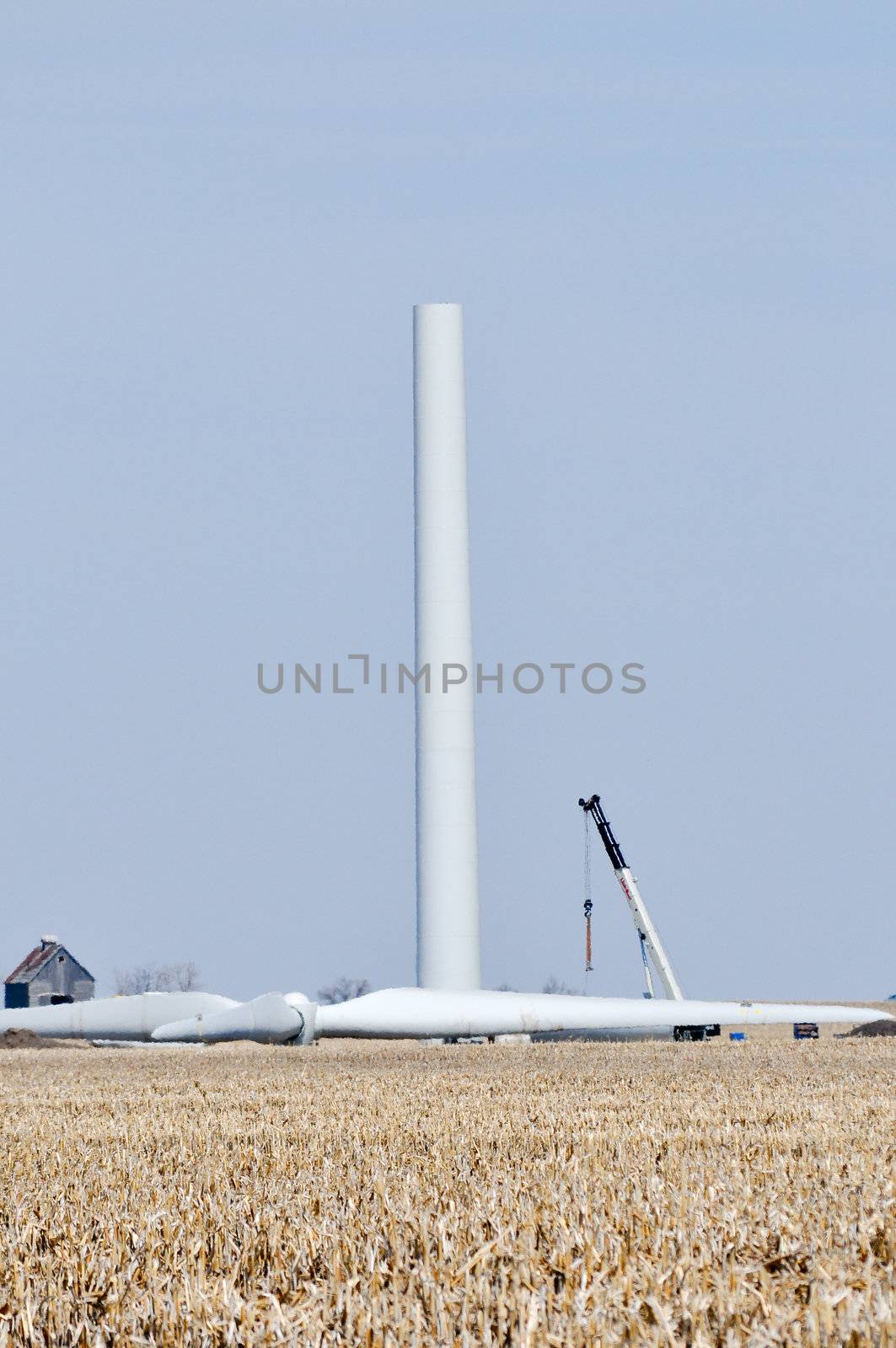 Turbine Under Construction by RefocusPhoto