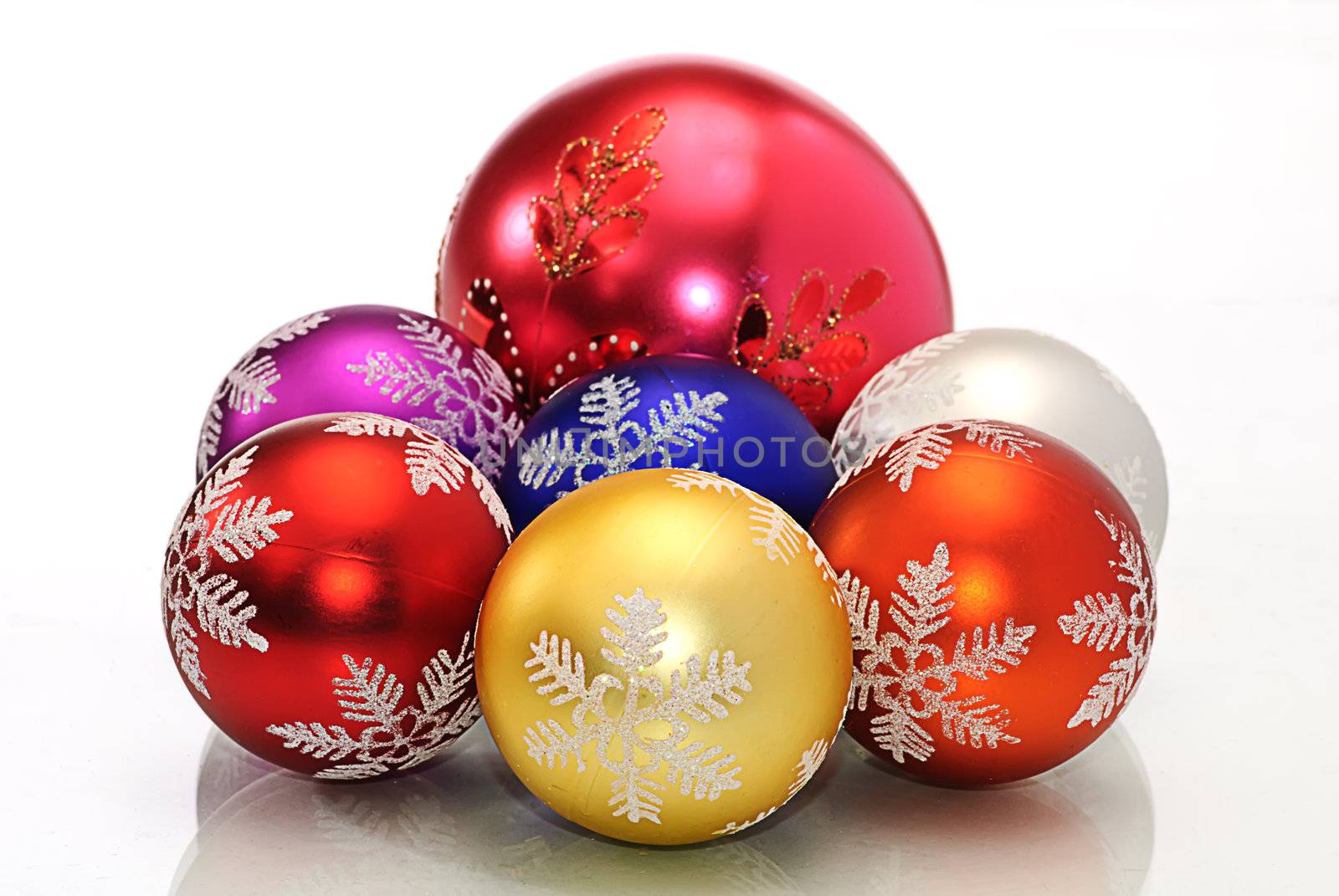 Cchristmas  decoration color ball by vikinded