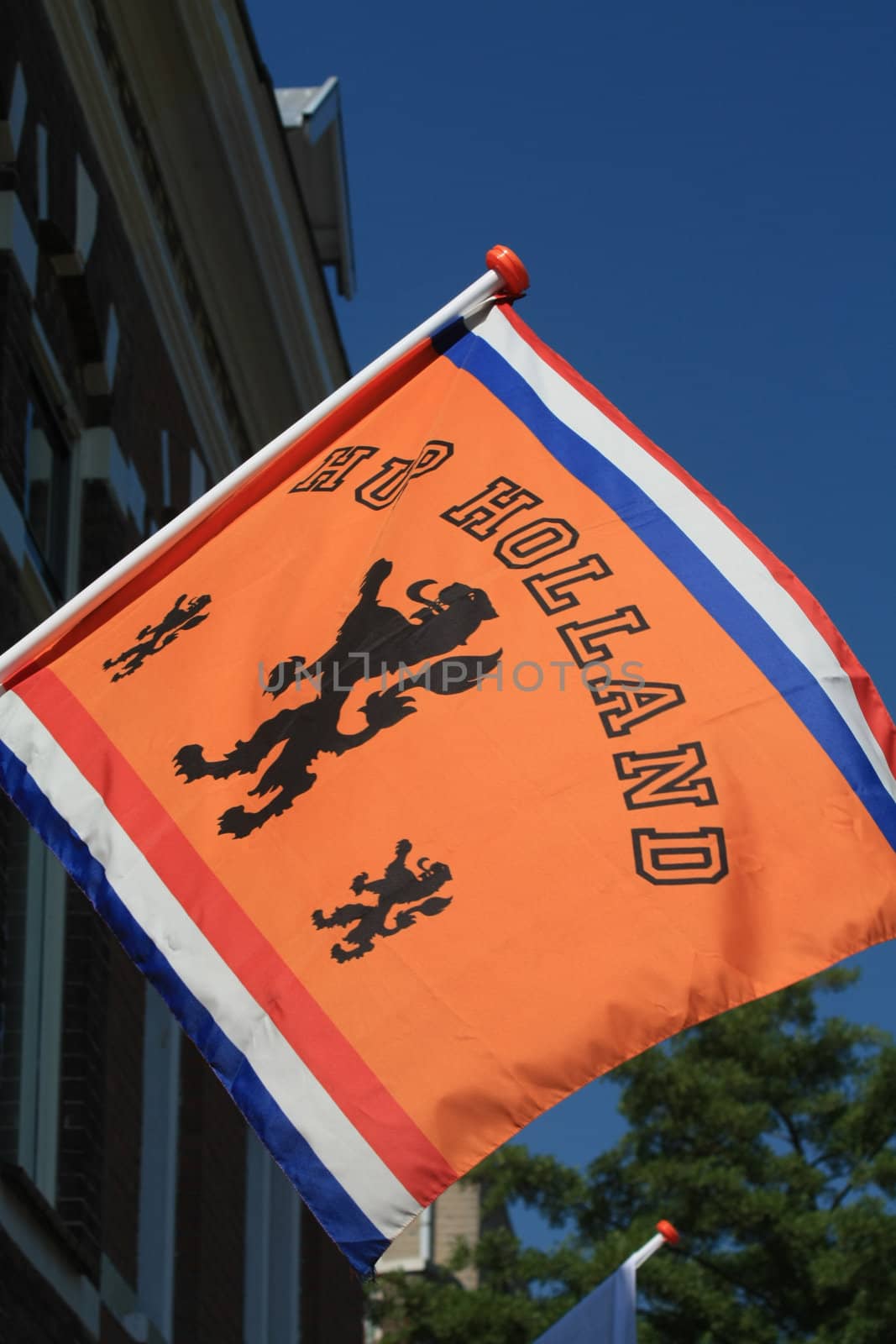 Whenever there's a European or World Championship going on, people in the Netherlands go grazy with orange decorations