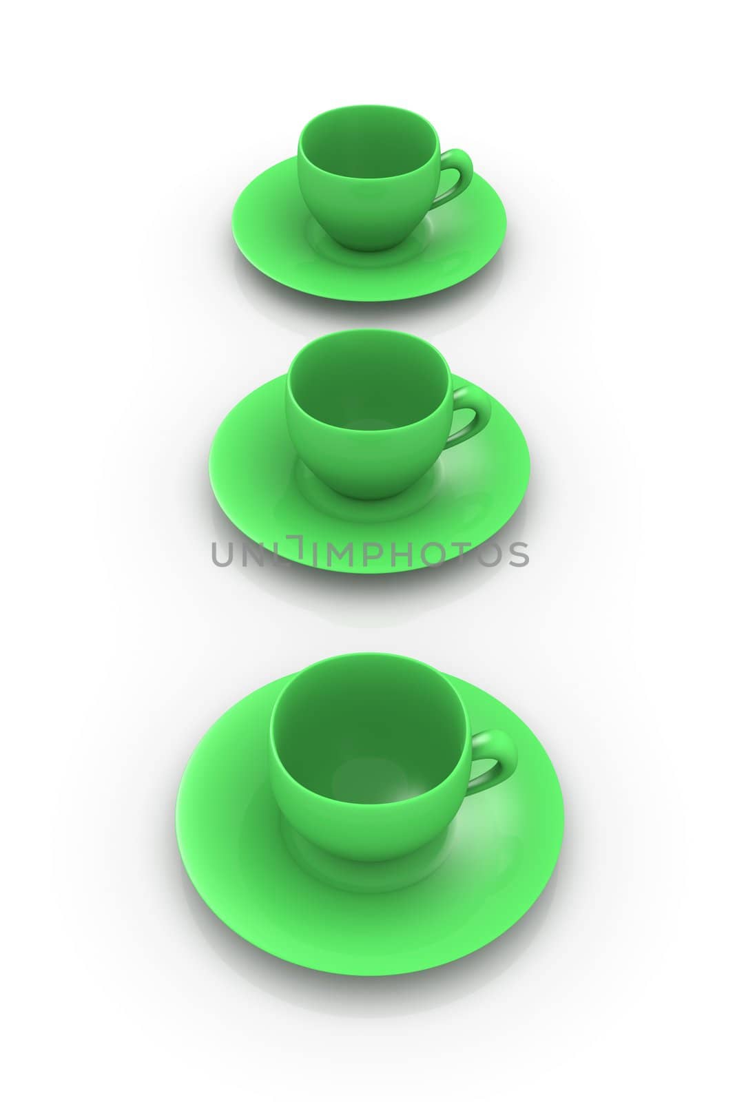 Three Coffee Cups by Spectral