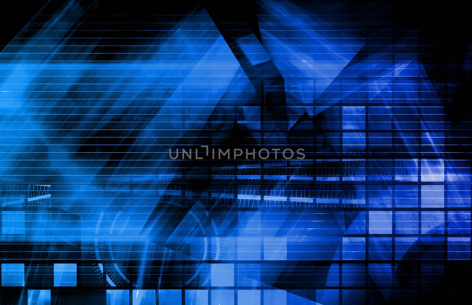Advanced Technology Science As a Art Background