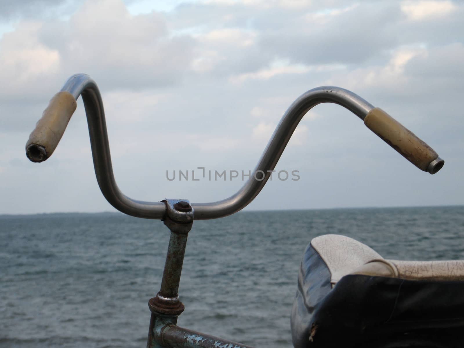 bicycle by the ocean