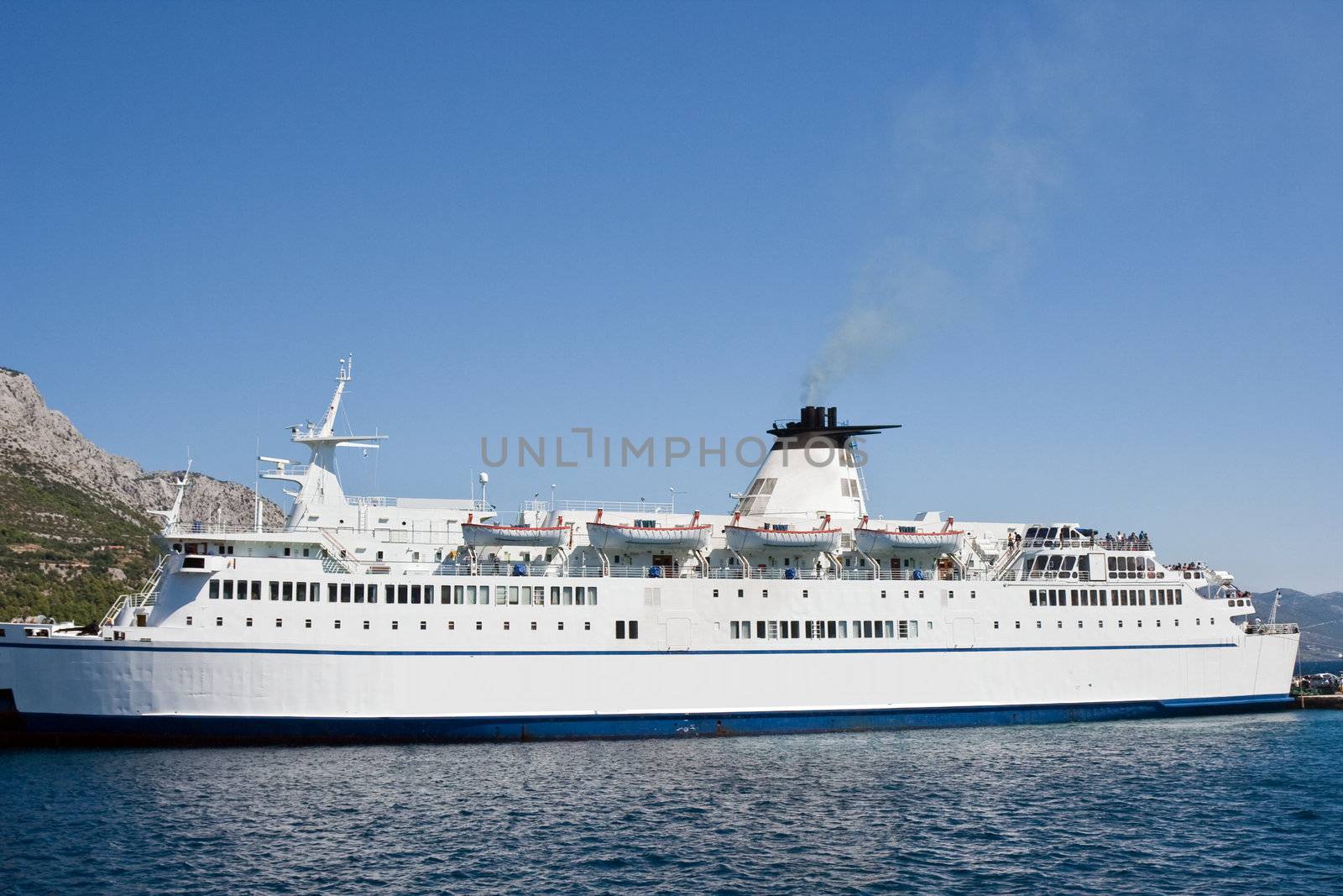 	
Cruise Ship on Adriatic Sea