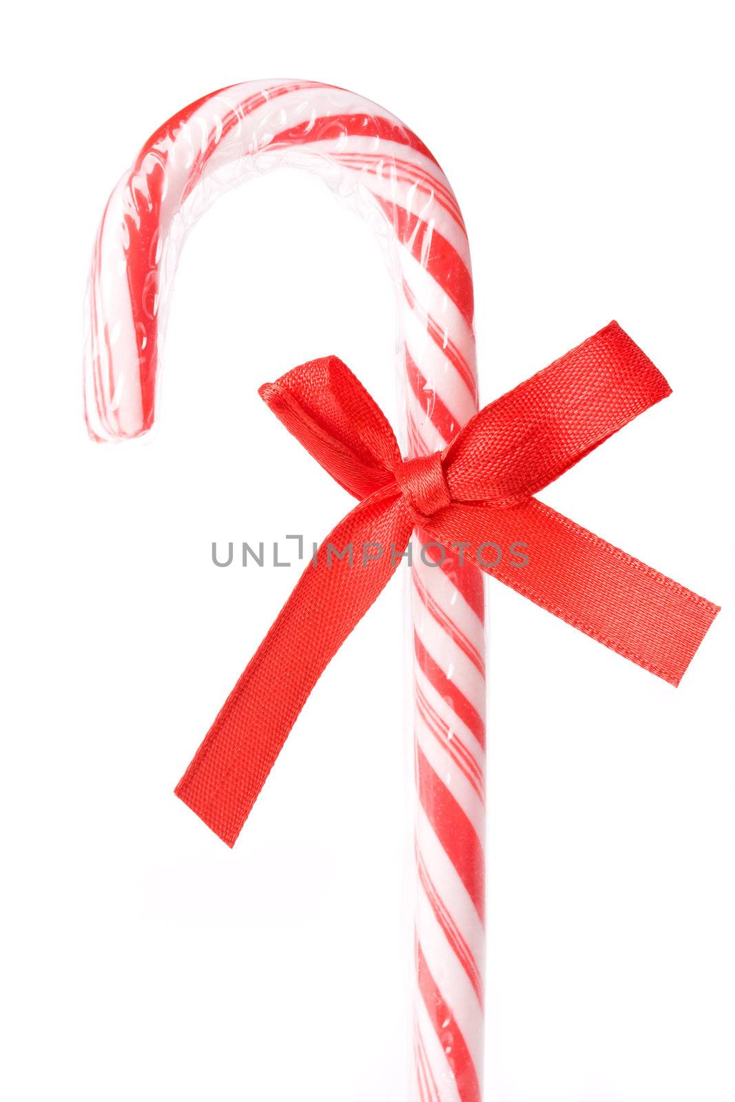 candy canes isolated on white background by bernjuer