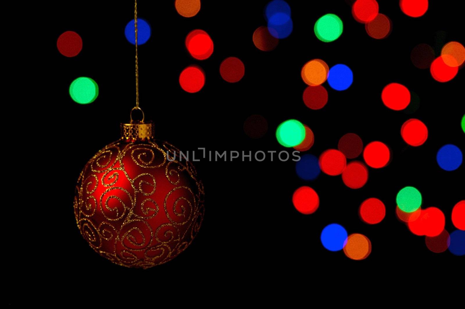 christmas ornaments hanging