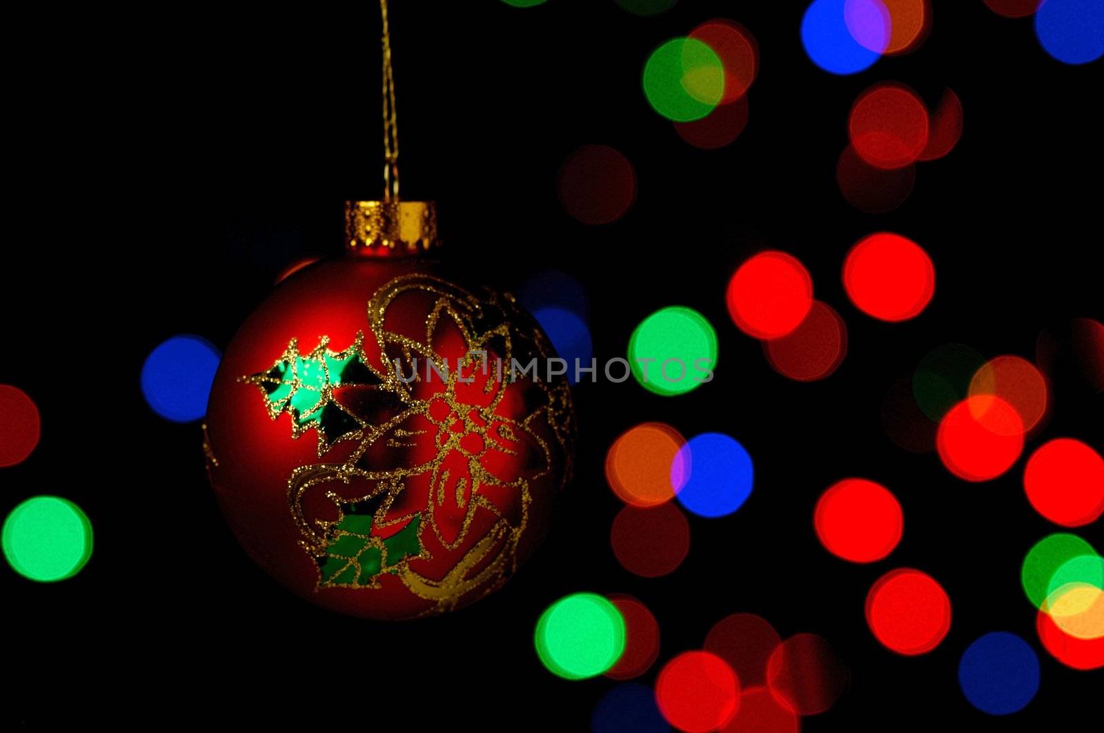 christmas ornaments hanging