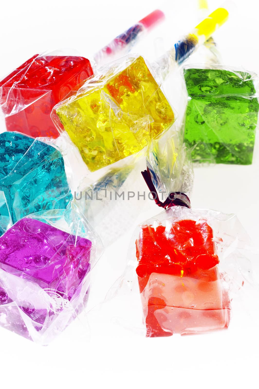 colorfull dice lollipops by keko64