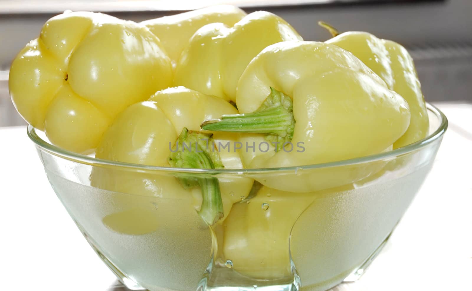 Paprika in glass bowl by simply