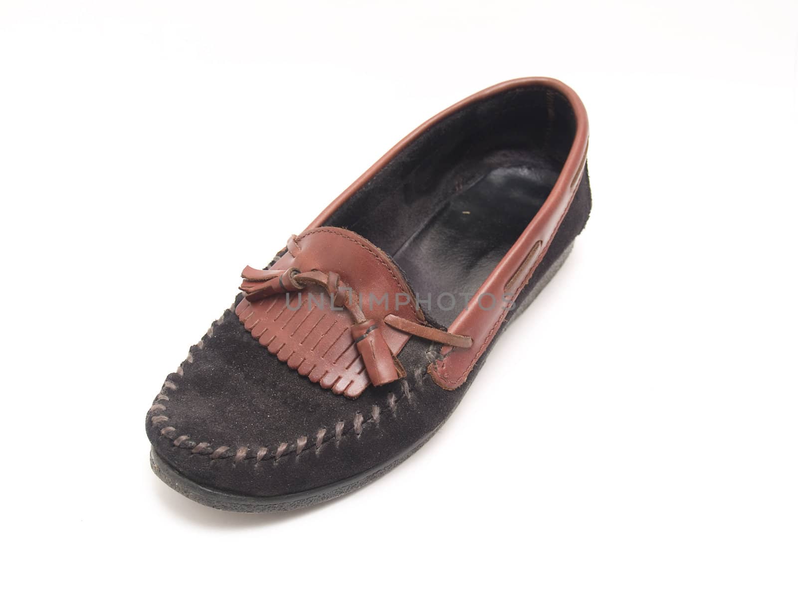 leather moccasins