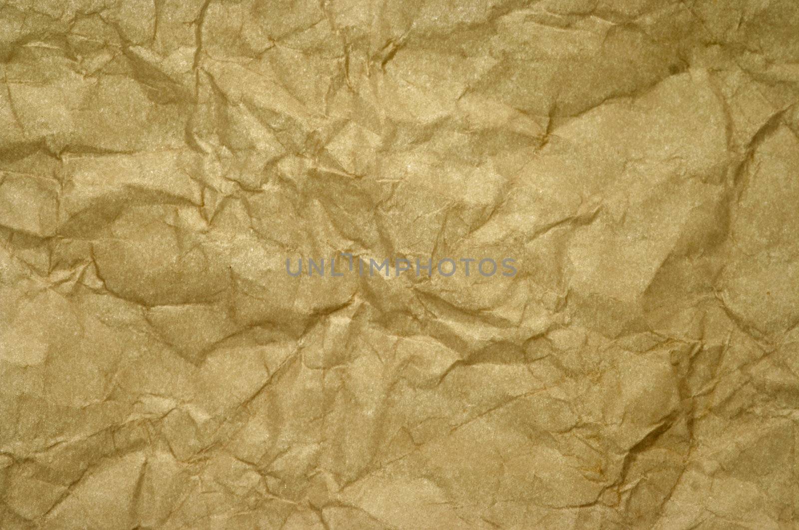 old crumpled paper by Mibuch