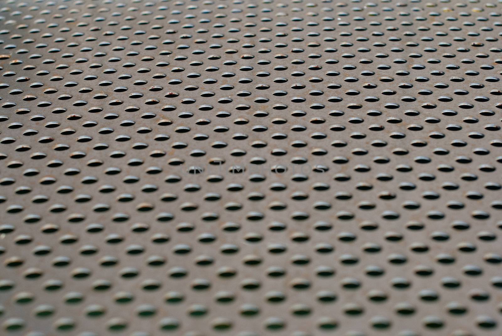 Metal surface texture details shot with natural light.