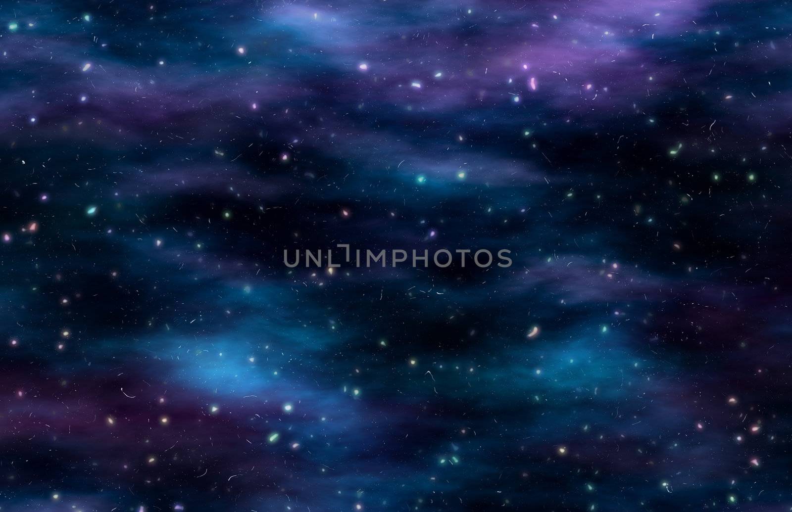 Star Field Galaxy as a Outer Space Background