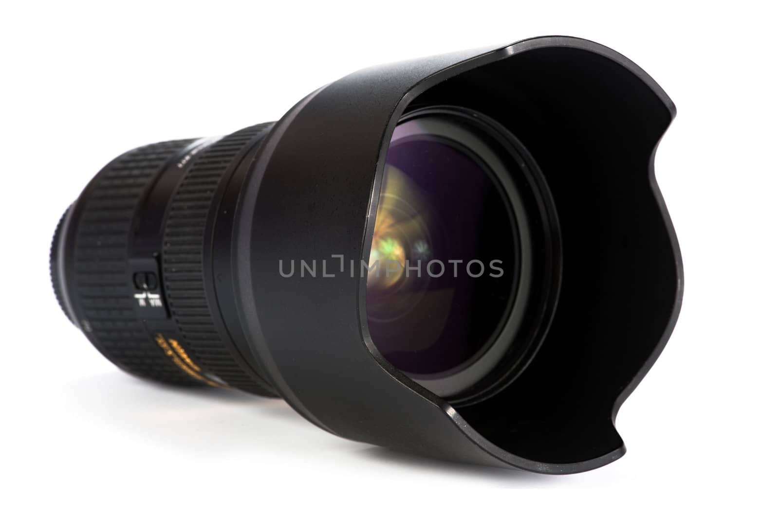 This is a 24-70 mm. zoom lens in premium quality for a DSLR camera 