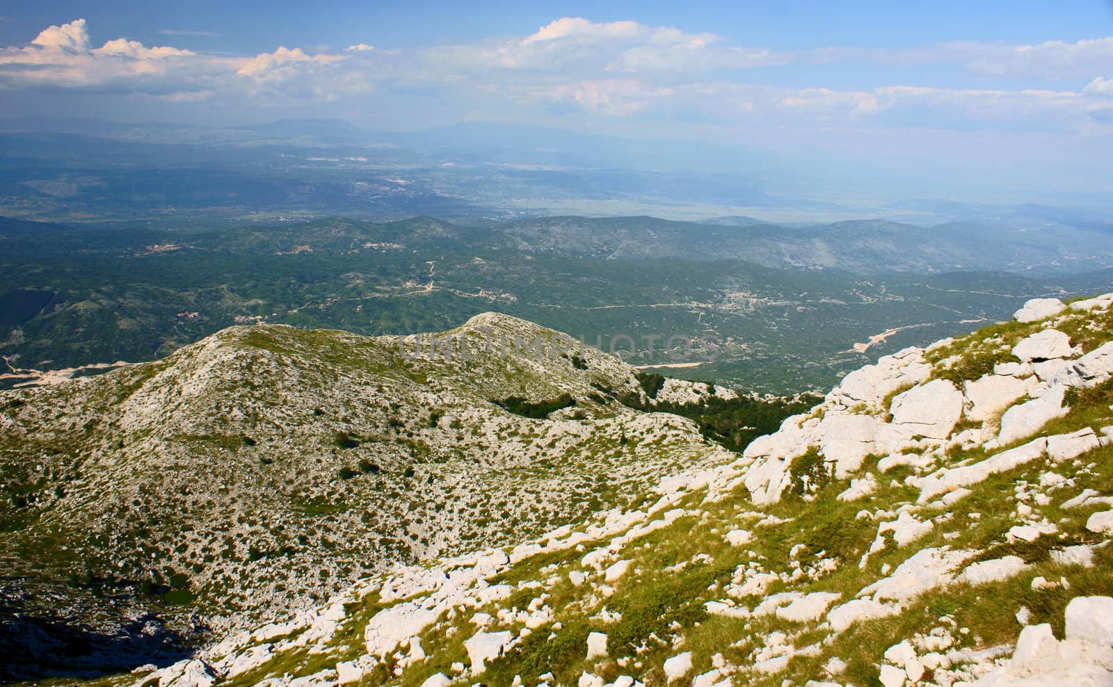 The beautifull adriatic sea in Croatia