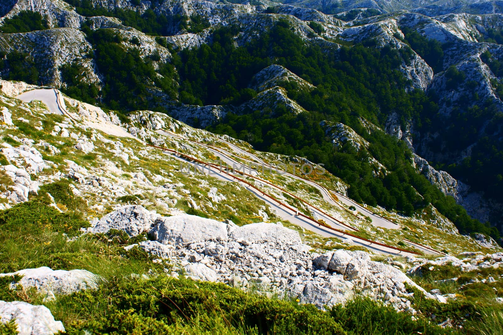 The beautifull adriatic sea in Croatia
